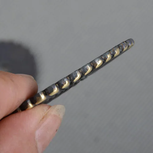 Miniatura 5 de Brass Sword Seppa Spacer for Japanese Samurai Swords Replacement 2 Pcs MN-NEWSEPPA