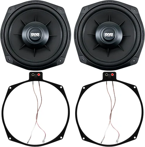 Miniatura 14 de Earthquake Sound SWS-6.5X 6.5 pulgadas Subwoofers de sistema de woofer poco profundo, 4 ohmios (par)