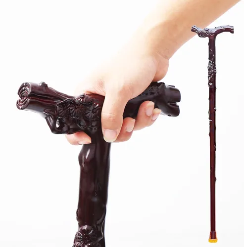 Miniatura 9 de Bastones de dragón para hombres, bastones de madera hechos a mano para hombres y mujeres, resistentes hasta 500 libras, exquisito palo ergonómico