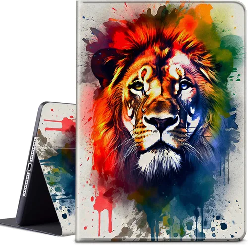 Miniatura 52 de Funda para tablet Kindle Fire 7 2019/2017 lanzamiento 9ª/7ª generación 7 pulgadas, ligera, protectora de piel sintética, cubierta inteligente