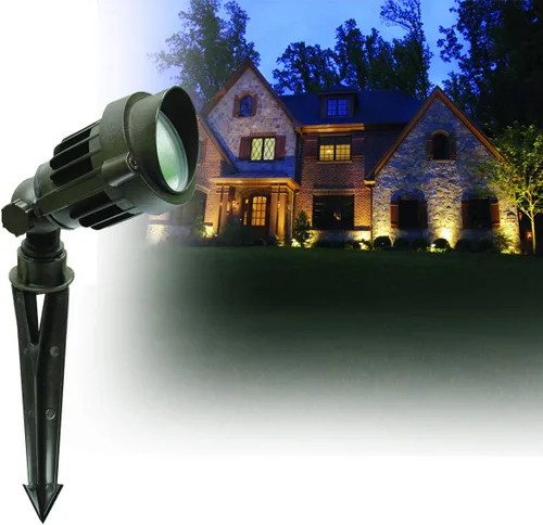 Miniatura 8 de Westgate Foco LED de bajo voltaje para paisaje, luz de jardín CA/CC de 12 voltios, LED integrado, 400 lúmenes, todos los accesorios incluidos