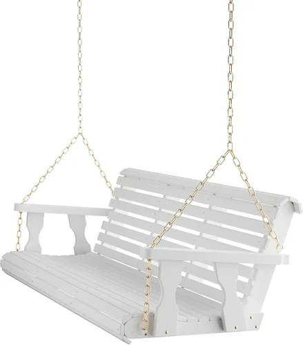 Miniatura 13 de Amish Casual resistente con inclinación hacia atrás, columpio de 3 pies para pórtico de madera en tinte cedro, auténtica artesanía Amish de pino