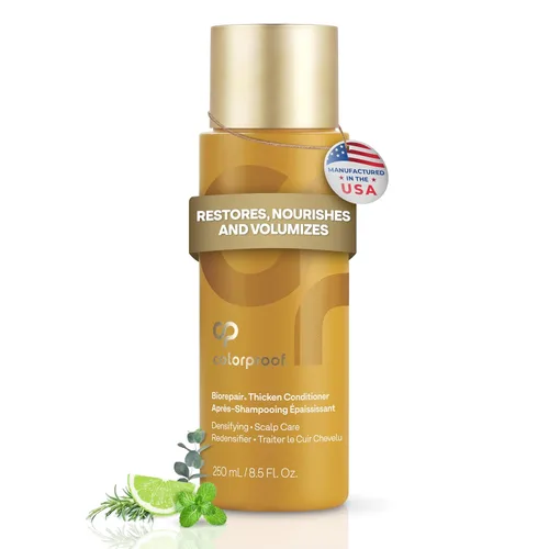 Colorproof Biorepair Thicken Conditioner for Thinning Color-Treated Hair, Nourishes & Stimulates Hair & Scalp, Thicker, Fuller Looking Hair,