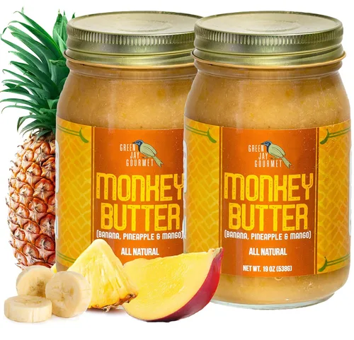 Miniatura 15 de Green Jay Gourmet Mantequilla de manzana, totalmente natural, sin gluten, para untar de manzana con manzanas, canela y especias, mantequilla