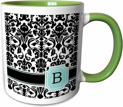 Miniatura 11 de 3D Rose 154351_6 - Taza de cerámica, color azul y blanco