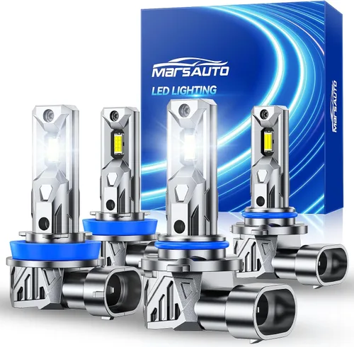 Miniatura 13 de Marsauto - Bombillas LED 194 amarillo ámbar para luz interior, mapa, 168 2825 W5W T10, para repuesto, superbrillantes, para auto, luz de cortesía