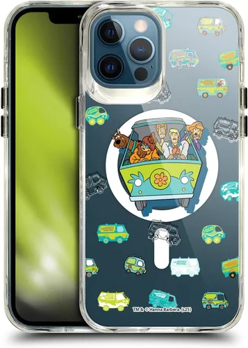 Miniatura 270 de Head Case Designs Funda con licencia oficial de Scooby-Doo Capture Character Art a prueba de golpes [protección de grado militar] compatible