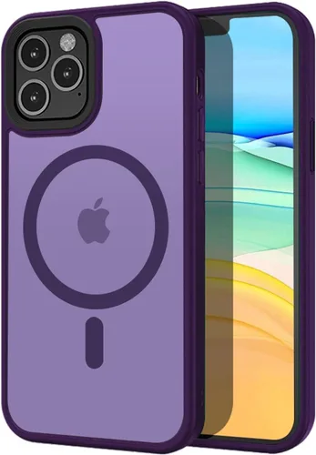 Miniatura 107 de Tigowos Magnetic Guardian - Funda diseñada para iPhone 11 Pro [probada en caídas de grado de 10 pies y compatible con MagSafe] Funda delgada Negro