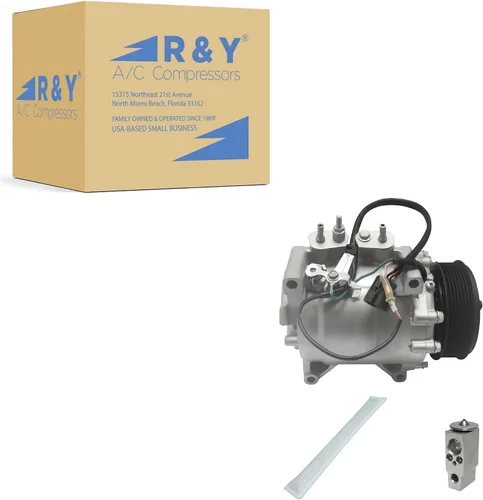RYC Kit de compresor de aire acondicionado automotriz KT B021 (se adapta a Acura TSX 2.4L 2006, 2007, 2008)