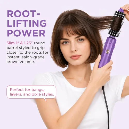 Miniatura 2 de Cepillo de Aire Caliente, Aima Beauty Salon Secador de Cabello y Voluminizador de Un Solo Paso, Cepillo Secador de Cabello 4 en 1, Herramientas