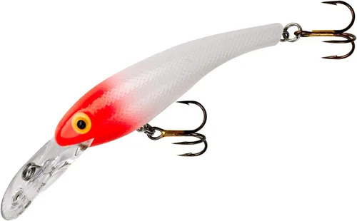 Miniatura 20 de Cotton Cordell Wally Diver Walleye Crankbait Señuelo de pesca Gancho Chartreuse
