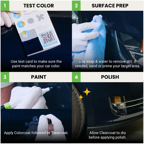 Miniatura 11 de TouchUpDirect PGE Mojito! Compatible con Jeep Exact Match Pintura de Retoque con Brocha - Kit Esencial