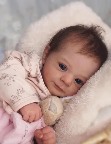 Miniatura 3 de OYESY Muñecas Realistas de Bebé Reborn Niña Realistas Recién Nacido 20 Pulgadas Hecho a Mano Cuerpo Completo Vinilo Suave Muñecas de Vida Real