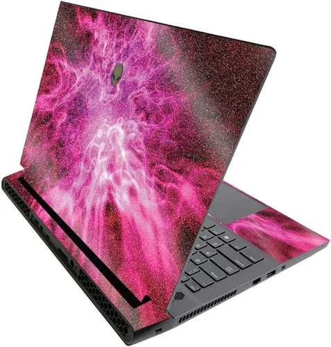 Miniatura 623 de MightySkins - Skin brillante con purpurina para Alienware M17 R3 (2020) y M17 R4 (2021) - Diversión de los años 90 Acabado duradero con purpurina