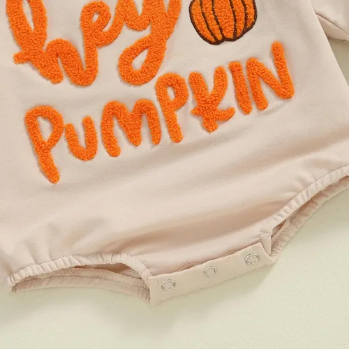 Miniatura 92 de FYBITBO Traje de Halloween para recién nacido, niña y niño, espeluznante temporada, mameluco con burbujas para otoño, Halloween, ropa de bebé