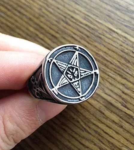 Miniatura 2 de Iglesia de Satanás - Sello del Anillo Baphomet