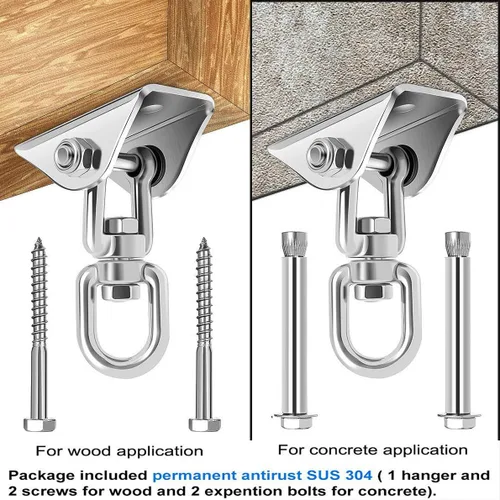 Miniatura 8 de BELSIANG Columpio sexual para adultos, columpio de techo giratorio de 360 grados para interiores, juego de eslingas giratorias sexuales con soporte