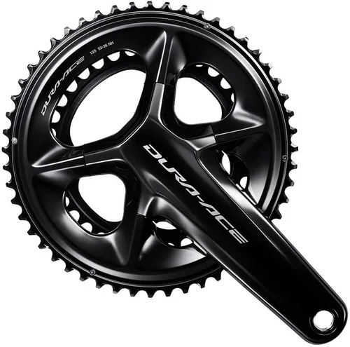Shimano, Durace FC-R9200 12v, 52/36, 6.772 in Unisex Adulto, Negro, Talla única