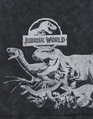 Miniatura 3 de Jurassic World Dinosaurio T-Rex - Sudadera con capucha de forro polar para niños pequeños a grandes