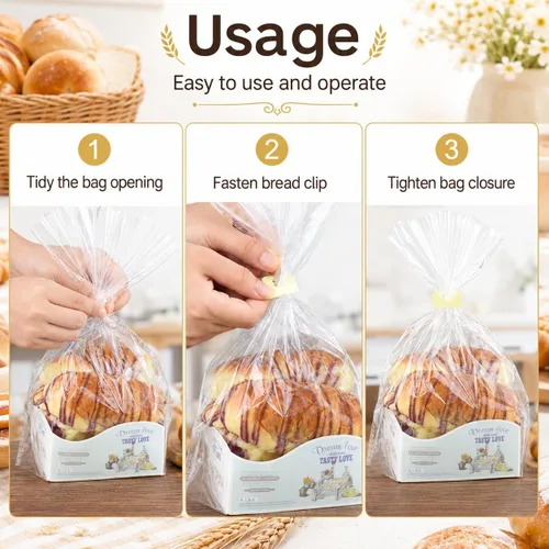 Miniatura 4 de 100 clips reutilizables de plástico amarillo para mantener tu comida fresca, clips para bolsas de almacenamiento de alimentos de 7/8 x 1 pulgada