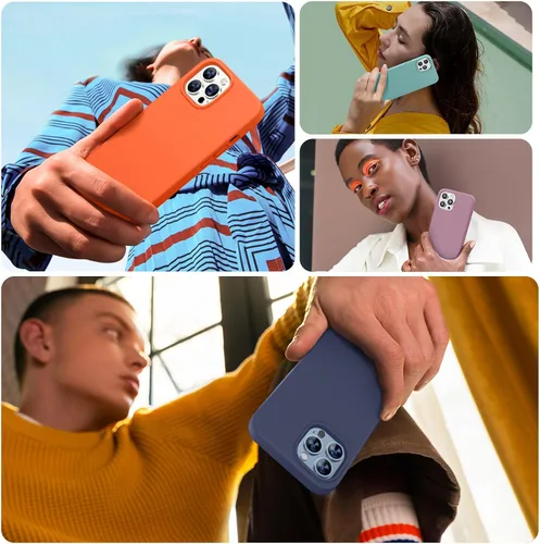 Miniatura 5 de Miracase - Funda diseñada para iPhone 13 Pro Max con protector de pantalla, [forro interior de microfibra suave antiarañazos], funda protectora