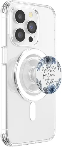 Miniatura 3 de Versículo bíblico azul de Isaiah para mujer, diseño de citas cristianas, PopSockets MagSafe PopGrip para iPhone