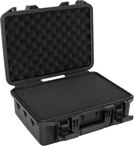Miniatura 19 de Estuche de transporte duro, caja de almacenamiento a prueba de golpes con espuma personalizable, caja de herramientas protectora portátil de 11