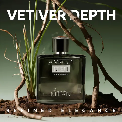 Miniatura 5 de Fragancia en espray prémium para hombre, 3.4 fl oz, Eau de Parfum, madera ámbar de larga duración, cítrico, picante, aroma cálido para el uso diario
