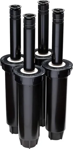 Miniatura 9 de Rain Bird 1802AP4PK - Aspersor profesional emergente, patrón ajustable de 0 a 360°, distancia de pulverización de 8 a 15 pies, altura emergente de 2