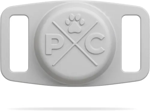Miniatura 9 de Pup Culture Soporte de AirTag para collar de perro, para rastreador de perros GPS, para Apple iPhone, para perros y gatos Naranja