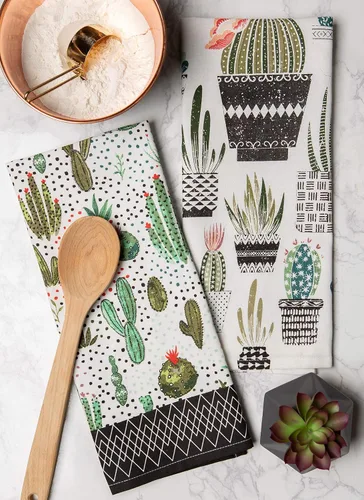 Miniatura 7 de DII Urban Cactus Kitchen Collection, 18x28, Urban Oasis 2 piezas