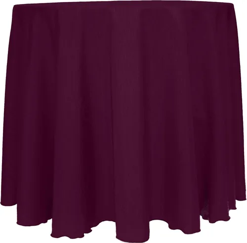 Miniatura 9 de Mantel reversible de satén Shantung de Ultimate Textile Majestic 96" redondo, Satin, Paquete de 2