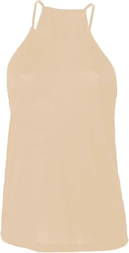 Miniatura 6 de Bella Canvas Camiseta sin mangas con cuello alto y vuelo para mujer