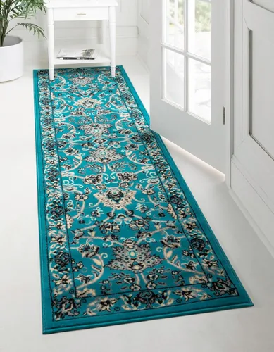 Miniatura 102 de Unique Loom Colección Sialk Hill - Alfombra de área Washington (7' 10" x 10' Rectángulo Burdeos/Crema)