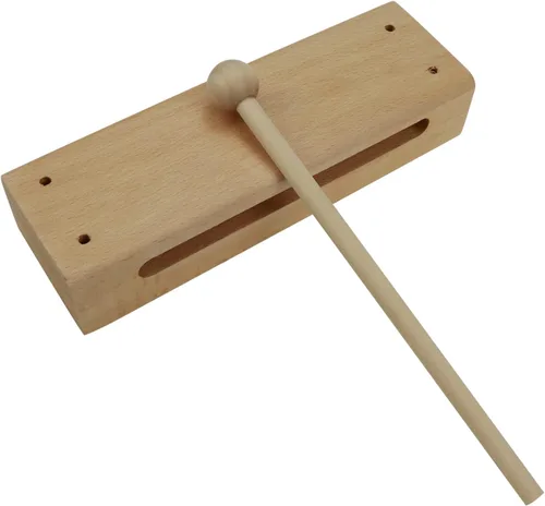 Miniatura 3 de Bloque de madera con mazo, instrumento de percusión, bloques de ritmo, música