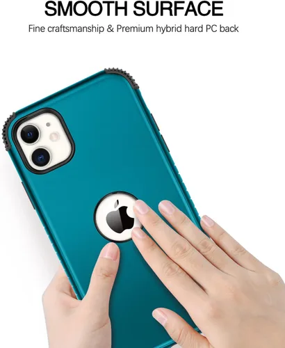 Miniatura 6 de BENTOBEN Funda para iPhone 11, funda para teléfono iPhone 11, resistente 2 en 1, protección completa rugosa a prueba de golpes, híbrida parachoques