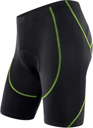 Miniatura 27 de Sportneer Pantalones cortos de ciclismo acolchados para hombre, acolchado 4D, pantalones cortos de ciclismo para hombre, transpirables y absorbentes