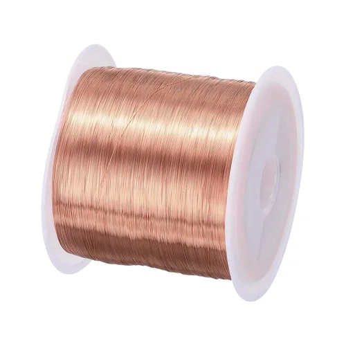 Miniatura 83 de MECCANIXITY - Alambre magnético de calibre 46 AWG - 0.04mm Hilo de cobre esmaltado - Bobina de alambre magnético de 14669 pies (4471m) - 50g Grado F