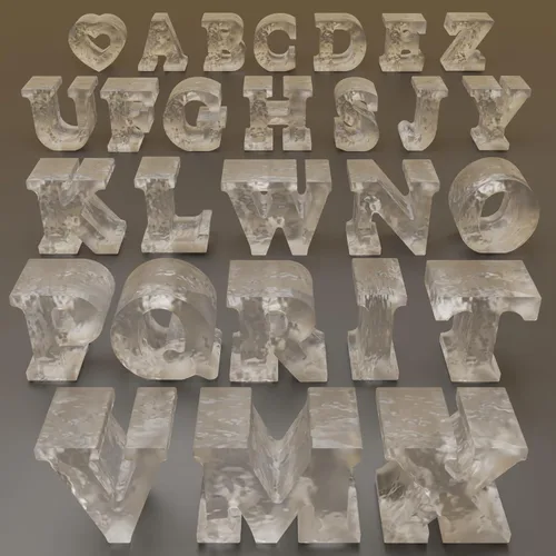 Miniatura 2 de Paquete de 26 moldes de fundición de resina con letras A-Z – Molde de silicona para fabricación de velas y decoración del hogar blanco