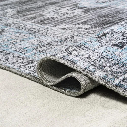 Miniatura 4 de JONATHAN Y Bausch - Alfombra lavable a máquina de 2 x 8 pies, felpilla envejecida y bohemia para sala de estar, dormitorio, cocina, oficina, fácil