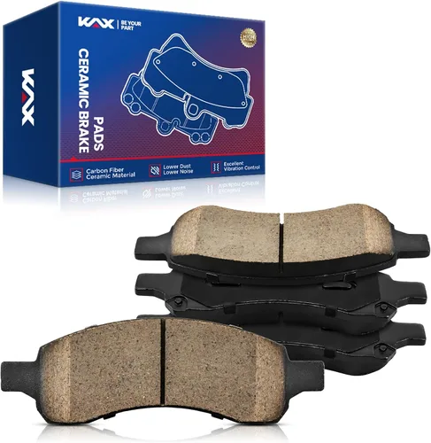 Miniatura 43 de KAX Pastillas de freno D369 Pastillas de freno delanteras de cerámica para C1500 1988-1999, K1500 1988-1999, Ram 1500 1994-1999, K2500 1988-2000