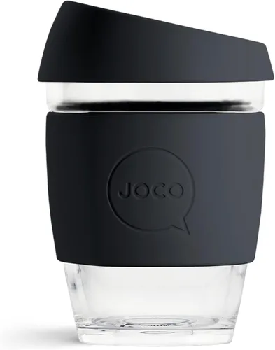 Miniatura 13 de JOCO Taza 4oz - Taza clásica reutilizable de vidrio de borosilicato eco-innovador - (Mood Indigo)