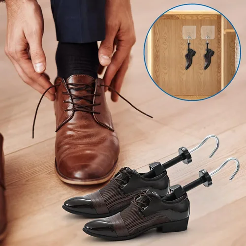Miniatura 50 de eachway - Estirador de zapatos para hombre y mujer, ajusta el largo y ancho del calzado, para tallas de hombre de EE. UU. de 10 a 13.5