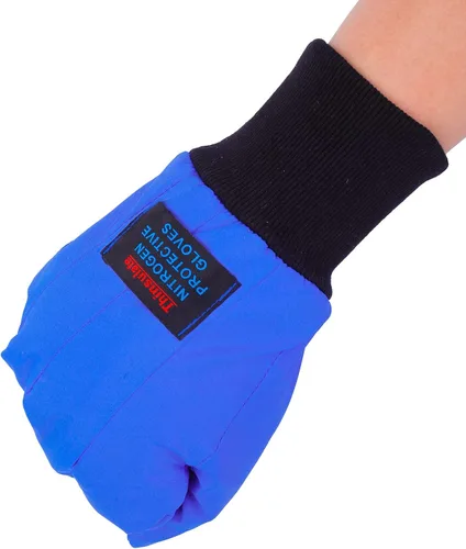 Miniatura 5 de Guantes criogénicos de baja temperatura LN2 guantes protectores de nitrógeno líquido para almacenamiento en frío, guantes congelados de seguridad