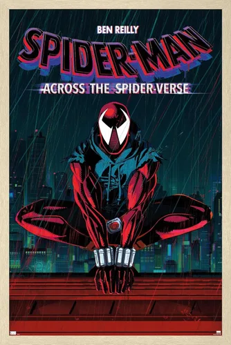 Miniatura 5 de Trends International Marvel Spider-Man: Across The Spider-Verse - Póster de pared de una hoja de Ben Reilly, 34 pulgadas de largo x 22.4 W, versión