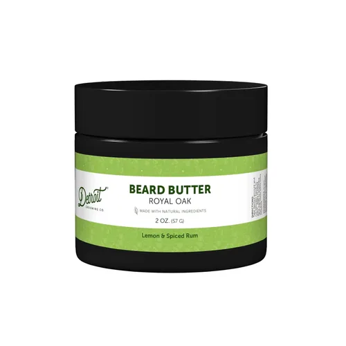 Miniatura 26 de Detroit Grooming Co. Mantequilla para barba para hombres Suaviza, espesa e hidrata con aceite de cártamo y manteca de karité Aroma 313, 2 onzas