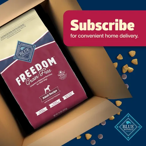 Miniatura 11 de Blue Buffalo Freedom - Alimento seco natural para perros adultos, sin granos, 24 libras