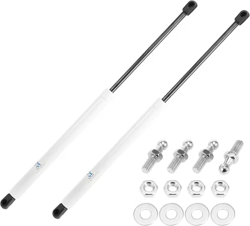 Miniatura 10 de X AUTOHAUX 2 unids 20 pulgadas 100 libras negro universal gas resorte amortiguador soportes de gas para RV coche barco