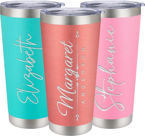 Miniatura 11 de Vasos de viaje personalizado de 20 y 30 onzas, con aislamiento