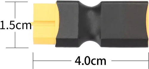 Miniatura 6 de XT60 macho a hembra conector sin adaptador de cable, adaptador de conector XT60 para RC FPV coche avión drone LiPo batería etc XT60 conversión